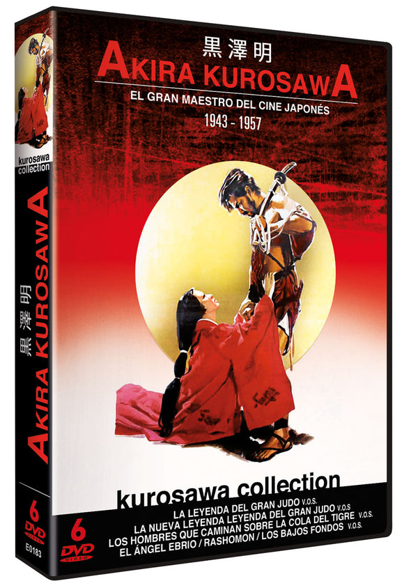 Recopilatorio Akira Kurosawa 6DVD