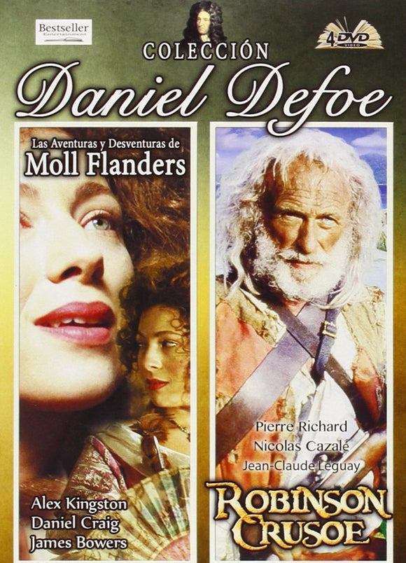 Daniel Defoe: Moll Flanders + Robinson Crusoe [DVD]