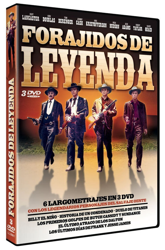 Forajidos de Leyenda (3 DVD)