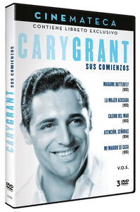 Cinemateca: Pack Cary Grant Sus Comienzos: Madame Butterfly + La Mujer Acusada + Casino del Mar + Atención, Señoras + Mi Marido se Casa [DVD]. Versión ... en español no doblada al castellano