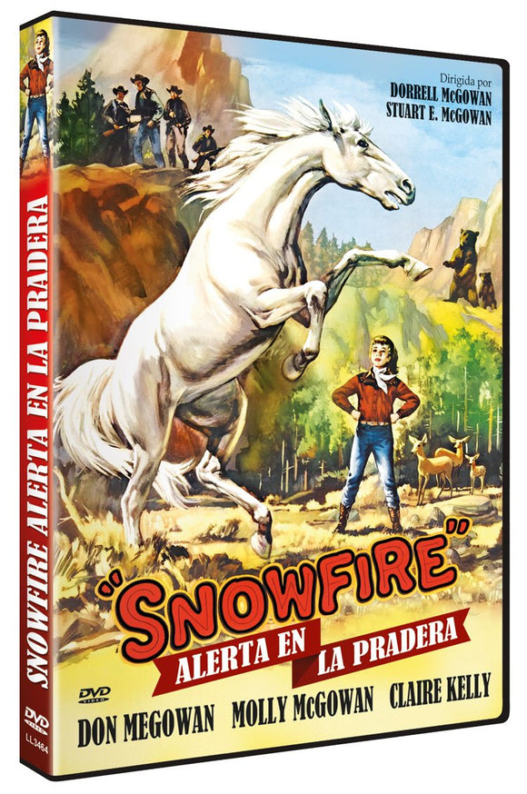 Snowfire Alerta en la Pradera (Snowfire) 1958 [DVD]