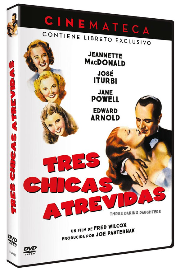 Cinemateca: Tres Chicas Atrevidas (Three Daring Daughters) 1948 [DVD]