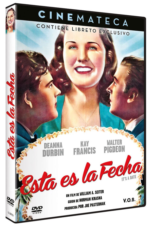 Cinemateca: Esta es la Fecha - It's a Date V.O.S. (1940) [DVD]