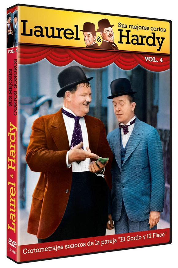 Laurel & Hardy - Sus mejores cortos - Volumen 4 - DVD