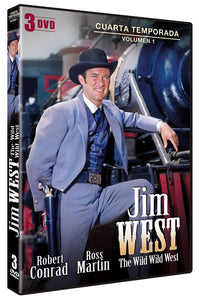 Jim West (The Wild Wild West) 1965: Temporada 4 Volumen 1 [DVD]