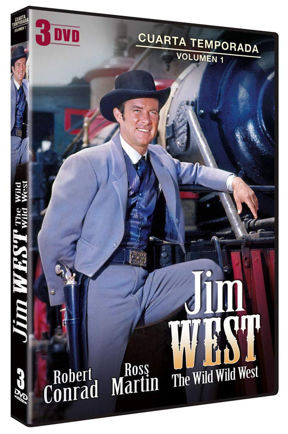 Jim West (The Wild Wild West) 1965: Temporada 4 Volumen 1 [DVD]