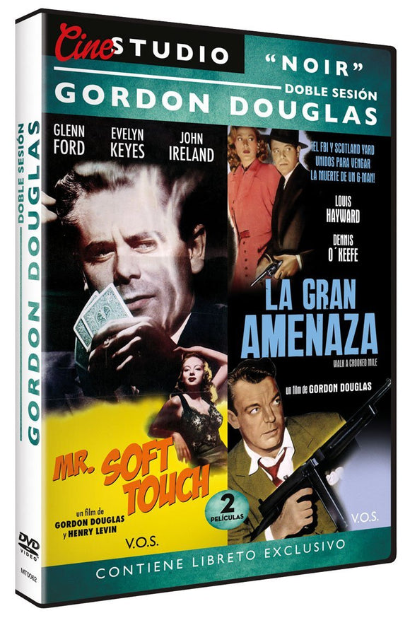 Doble Sesión Gordon Douglas: Mr. Soft Touch + La Gran Amenaza (Walk a Crooked Mile) V.O.S. [DVD]