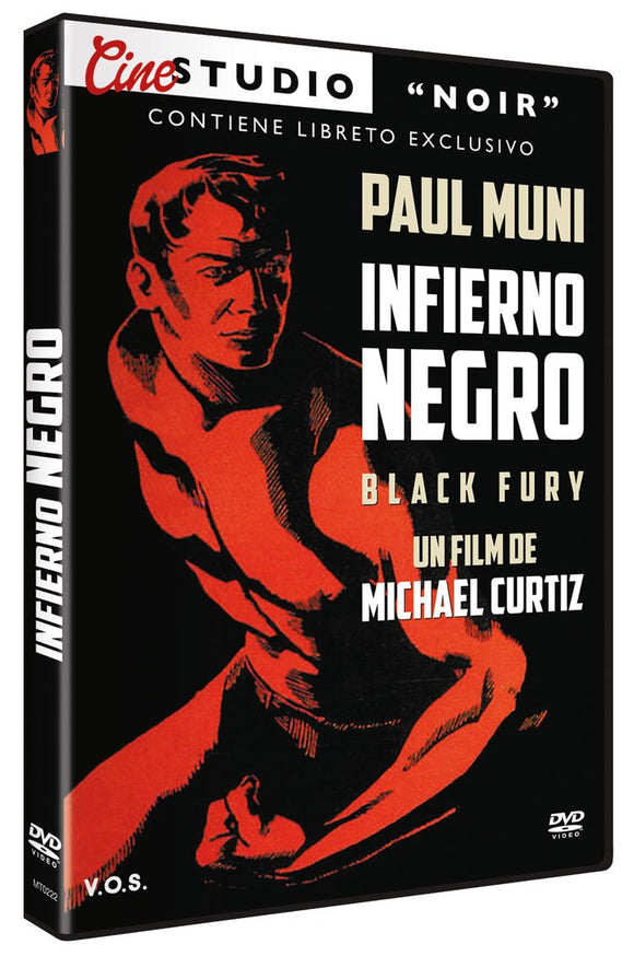 Cine Studio Noir: Infierno Negro DVD 1935 Black Fury - V.O.S.