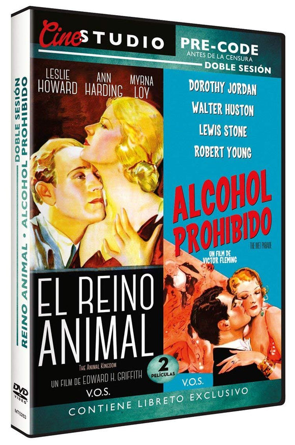 El Reino Animal + Alcohol Prohibido [DVD]
