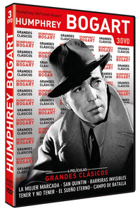 Grandes Clásicos: Humphrey Bogart (La mujer marcada / San Quintín / Barreras invisibles / Tener y no tener / El sueño eterno / Campo de batalla) [DVD]