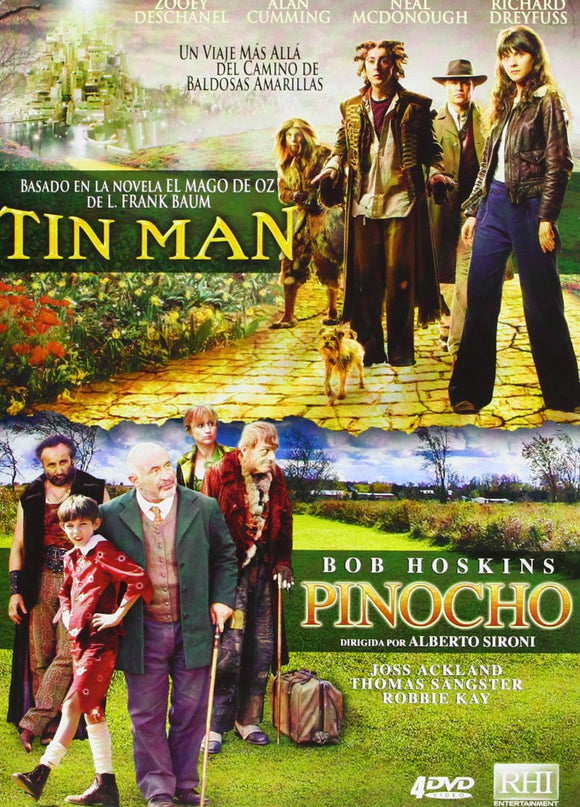 Pack Tin Man / Pinocho [DVD]